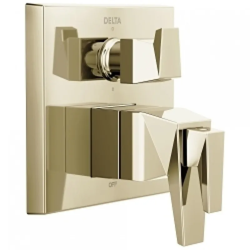 Delta T27T943-PN-PR Trillian Two-Handle Monitor 17T Series Valve Trim with 6-Setting