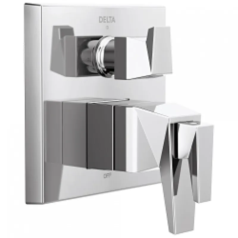 DELTA T27T843-PR Delta Trillian: Two-Handle Monitor 17T Series Valve Trim with 3-Setting