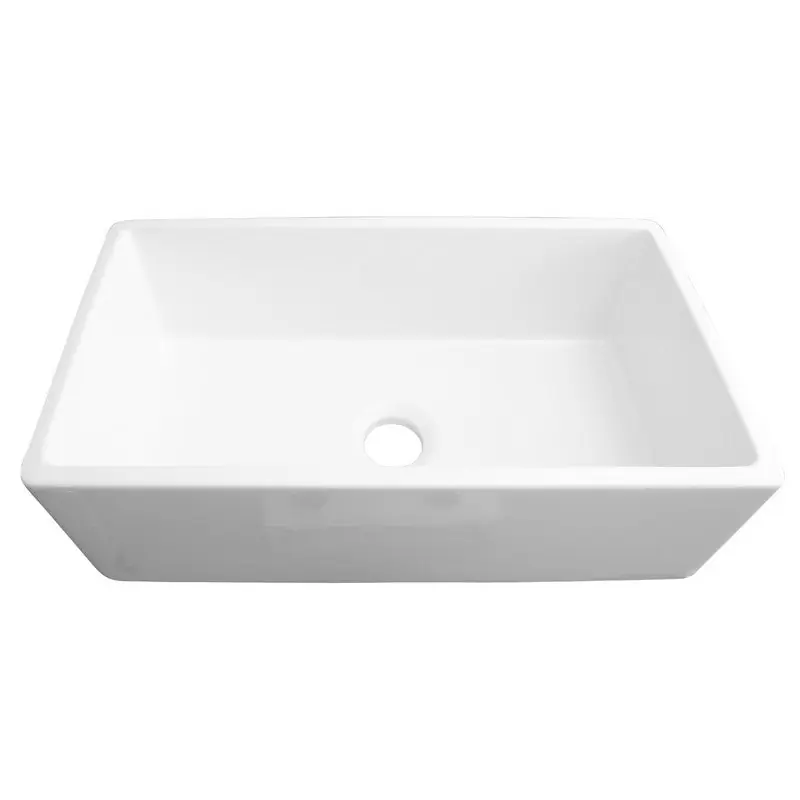 Elkay CAFC33SBWIREGRID-2 33-Inch Single Bowl Farmhouse Fireclay Kitchen Sink