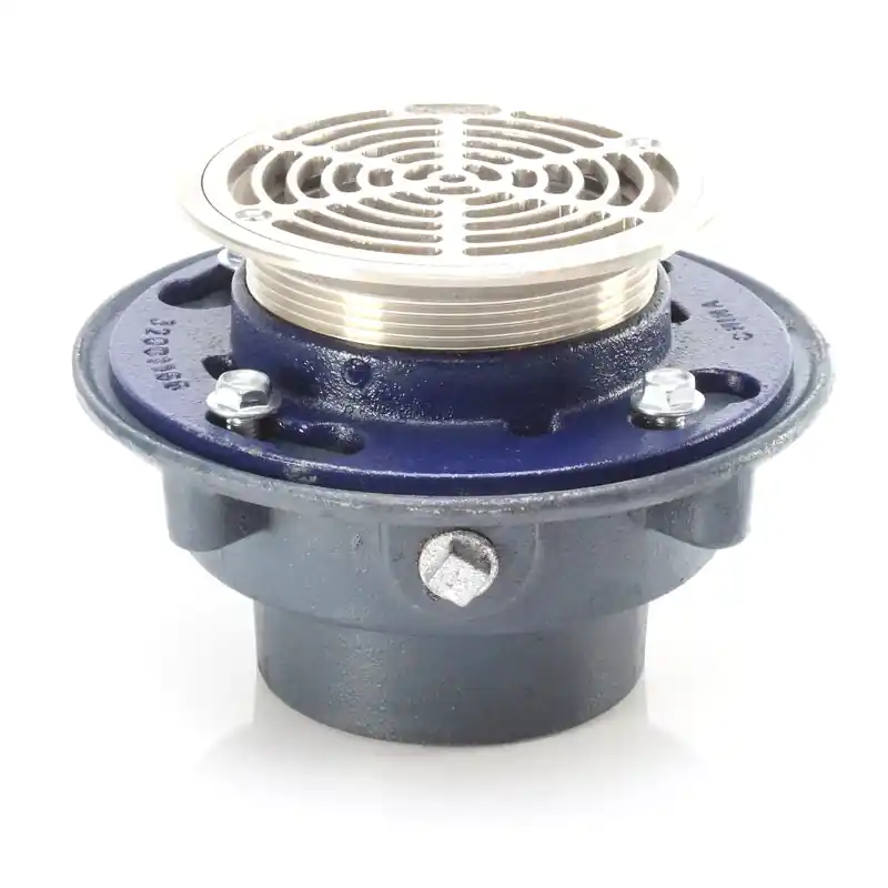 ZURN ZN-415-6B Floor Drain with Nickel Bronze Strainer