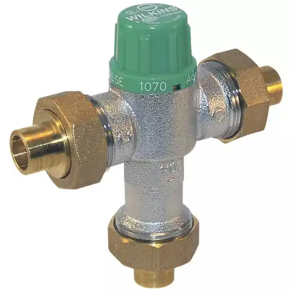 WILKINS 34-ZW1070XL Aqua-Gard Thermostatic Mixing Valve