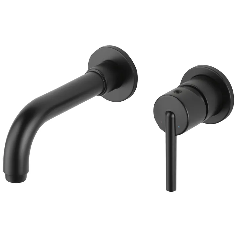 Delta Faucet 3559LF-BLWL Trinsic Wall Mount Bathroom Faucet