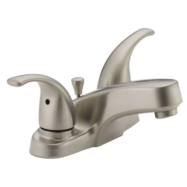 DELTA P299628LF-BN Two Handle Bathroom Faucet Brushed Nickel