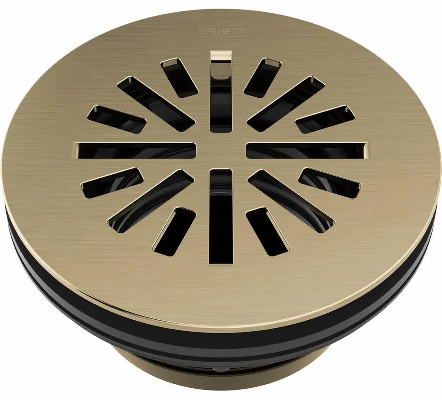 Delta Faucet BT051414-GL Shower Drain - Brilliance Luxe Gold