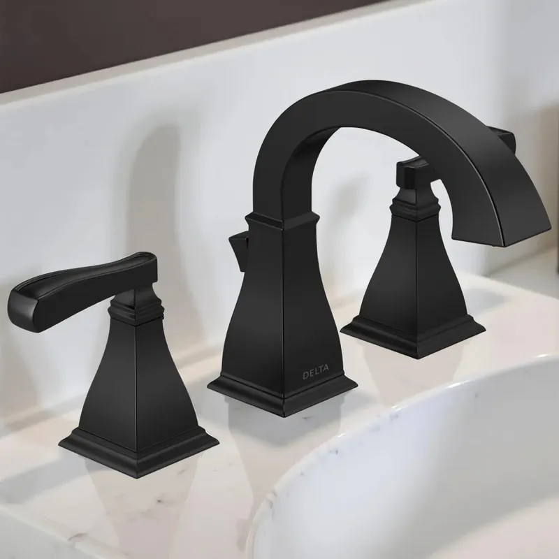 Delta 35718-BL-DST Two-Handle Widespread Bathroom Faucet