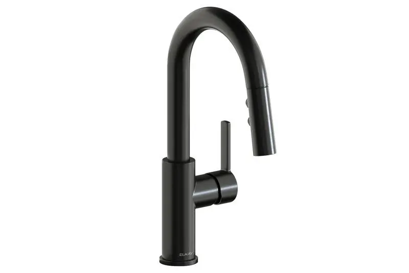 ELKAY SB-142 Avado 14 7/8 Inch Single Hole Bar Faucet with Pull Down Spray