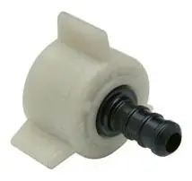 Zurn QQPSFC44X Polymer Swivel Adapter - 3/4 Barb x 3/4 Female NPT