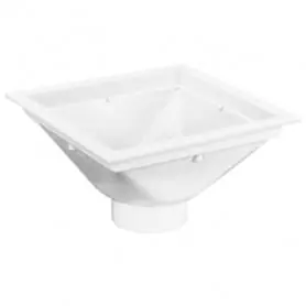 ZURN FD-2370-PV4-DS-H 14 PVC Floor Sink with Dome Strainer