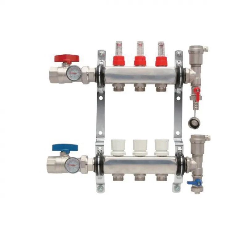 Zurn QHPM9S 9 Ports with GPM Flow Meter and Bracket