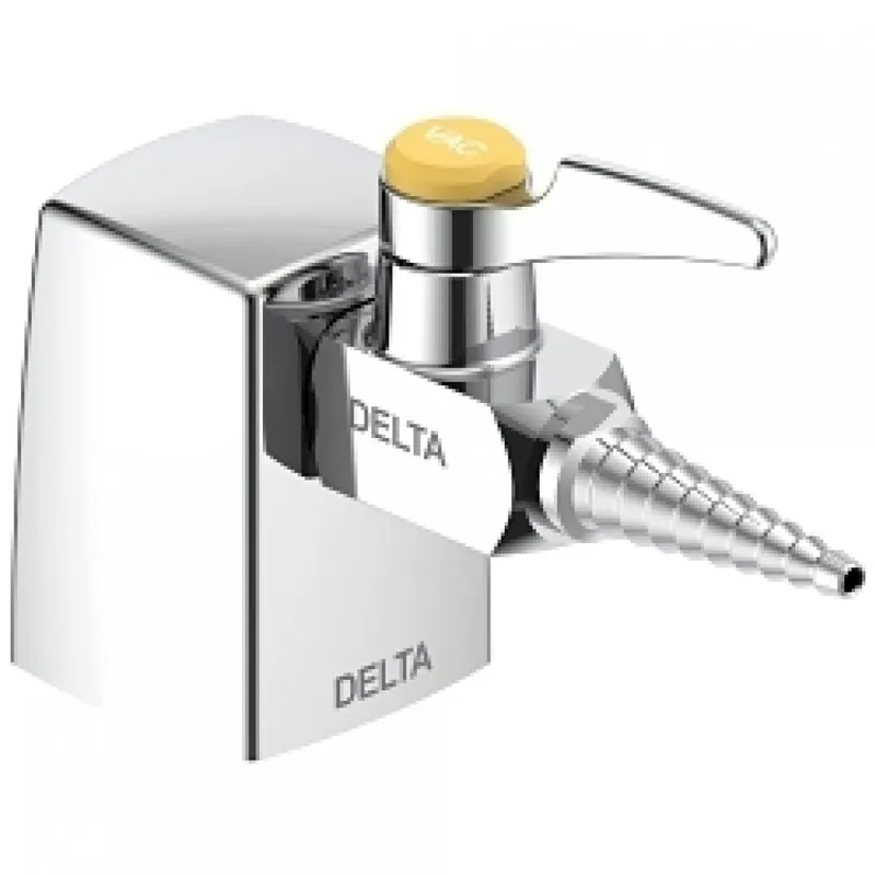 Delta Faucet W6210VAC Commercial W62 Series Ball Valve Deck Mount Turret Ball Valve Hose Cock