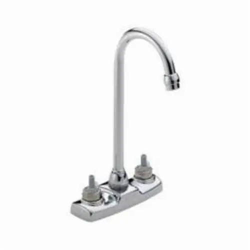 Delta 2172LF-LHP Classic Bar/Prep Faucet Without Handle, 1.5 gpm, 4 in, Chrome Plated