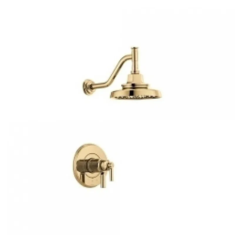 DELTA T60276-GL Brizo Invari®: Tempassure® Thermostatic Shower Only Trim