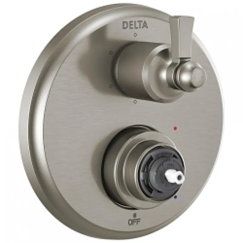Delta T24956-SSLHP Dorval Traditional 2-Handle Monitor 14 Series Valve Trim with 6