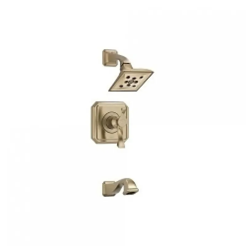 Delta T60430-GL Brizo Virage: Tempassure Thermostatic Tub / Shower Trim