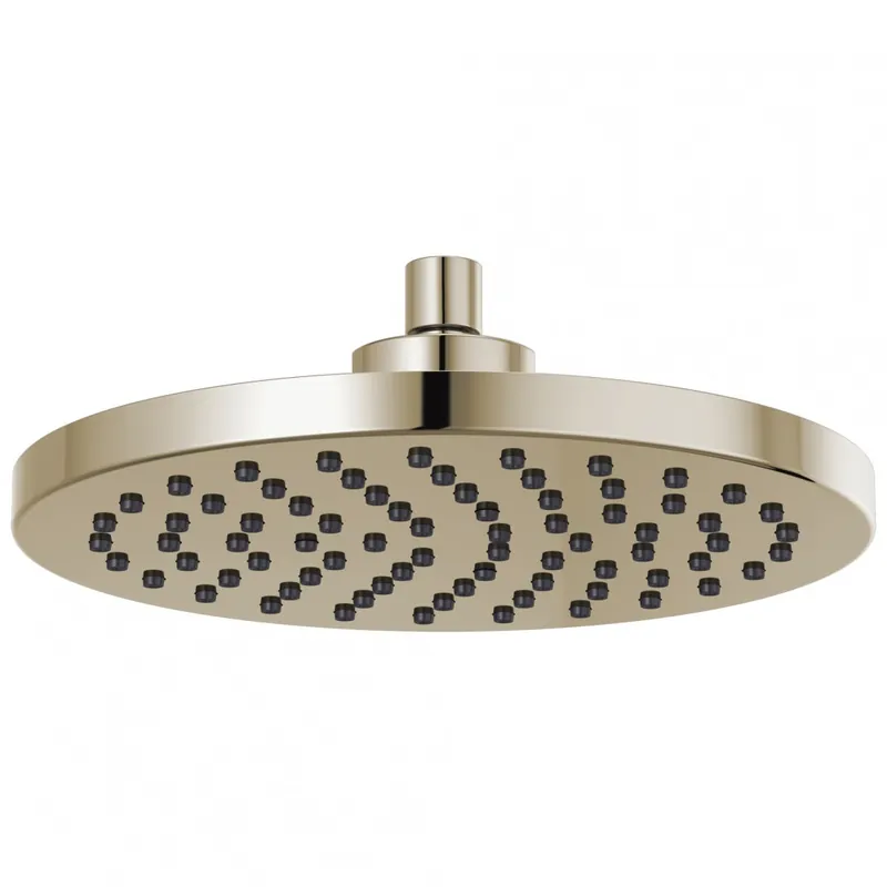 Brizo 81398-PN-2.5 Universal Showering: 10 Linear Round Single-Function Raincan