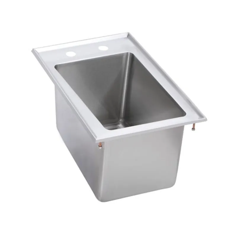 Elkay DI10126X Stainless Steel 13 x 17 x 6 18 Gauge One Compartment Drop-In Sink