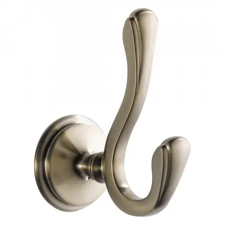 Delta Faucet 693585-BN Brizo Charlotte: Double Robe Hook