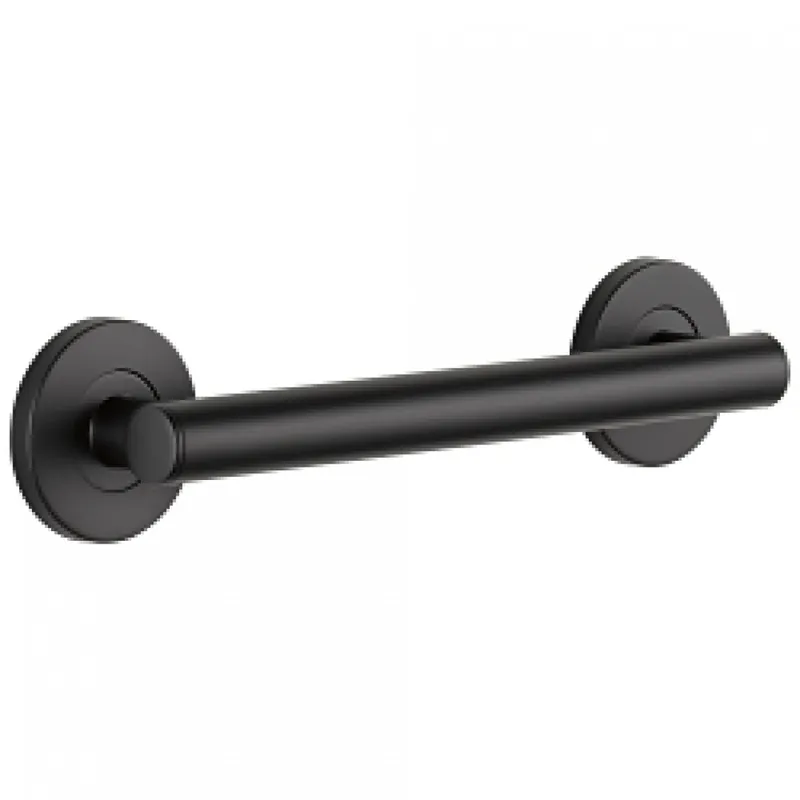 Delta Faucet 41812-BL Contemporary 12 in Grab Bar in Matte Black