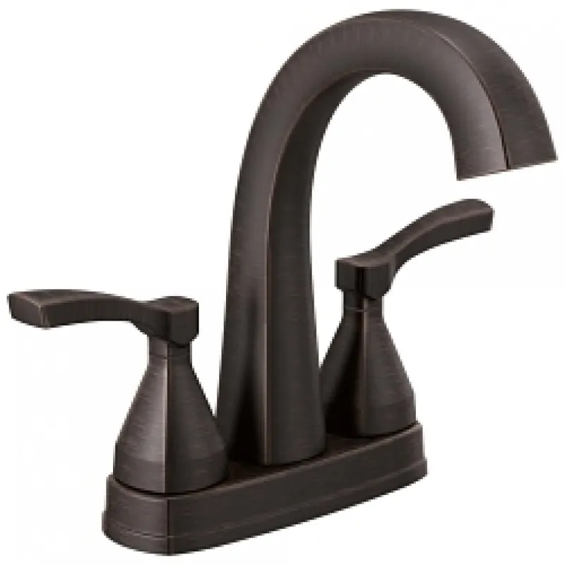 DELTA 25775-RBMPU-DST Delta Stryke: Two Handle Centerset Bathroom Faucet
