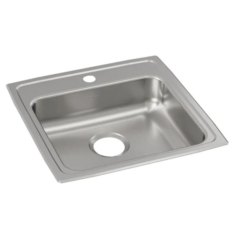 Elkay LRAD1919501 Lustertone Classic Stainless Steel Drop-In Sink