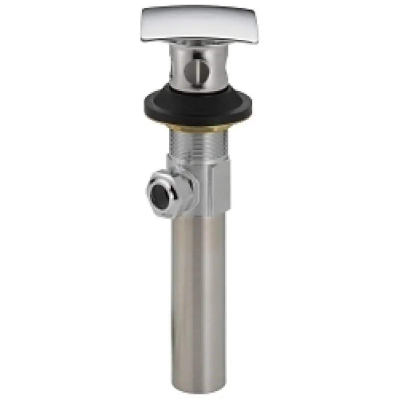 Delta 72177-SS Square Metal Pop-Up with Overflow