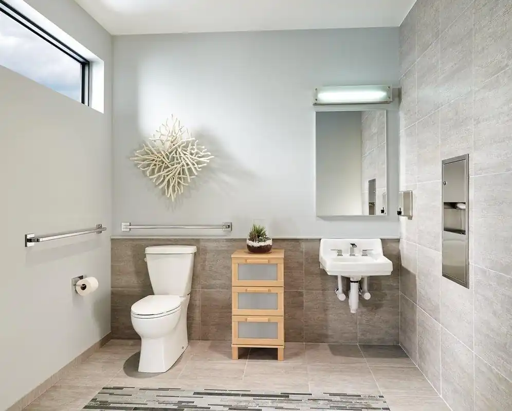 Delta Faucet 41936-SS Angular Modern Grab Bar 36 in. Brilliance Stainless