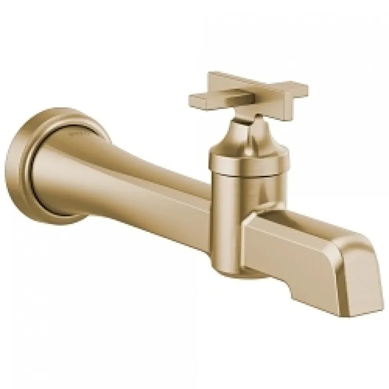 Delta T65798LF-GL-ECO Brizo Levoir: Single-Handle Wall Mount Lavatory Faucet 1.2 GPM