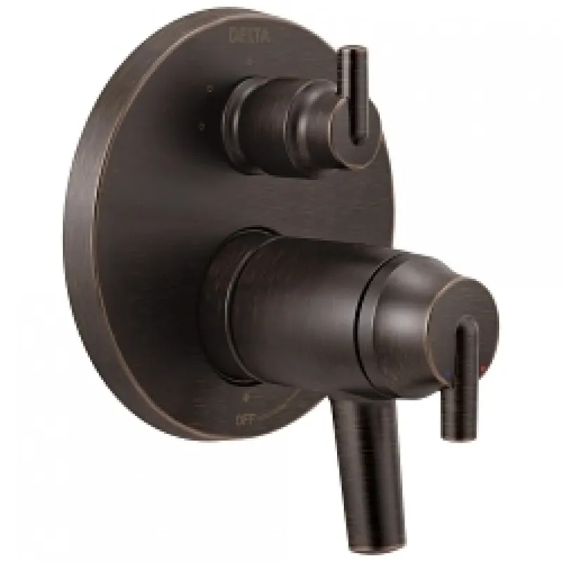 Delta T27T859-RB Trinsic® Two Handle TempAssure® 17T Series Valve Tri