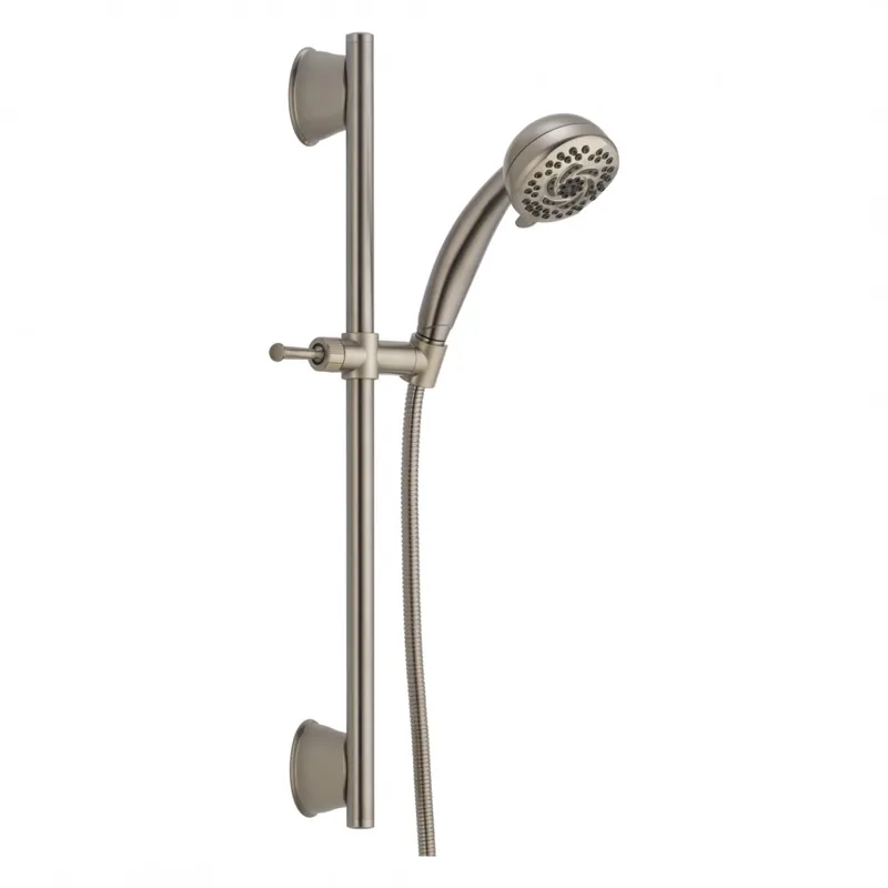Delta 51599-SSDS Universal Showering Components: 5-Setting Slide Bar Hand Shower