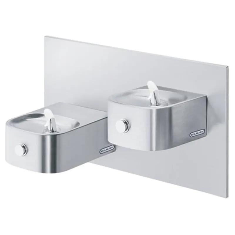 Elkay EDFP217RAC Soft Sides Bi-Level Reverse Fountain Non-Filtered Non-Refrigerated Stainless