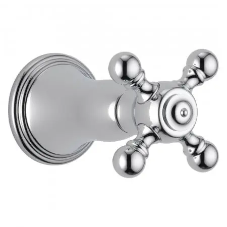 Delta T66638-PC Brizo Traditional: Sensori® Volume Control Trim - Cross