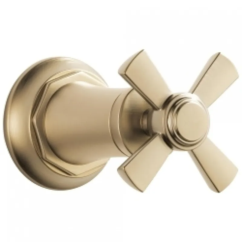 Delta T66661-GL Rook: Sensori Volume Control Trim - Cross