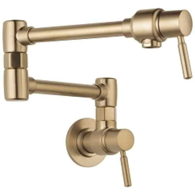 Delta Faucet 62820LF-GL Brizo European: Linear Wall Mount Pot Filler