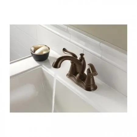 Delta 2594-RBTP-DST Two Handle Tract-Pack Centerset Bathroom Faucet