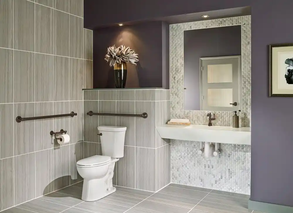 Delta Faucet 41636-CZ Traditional 36 in. Grab Bar in Brilliance Champagne Bronze