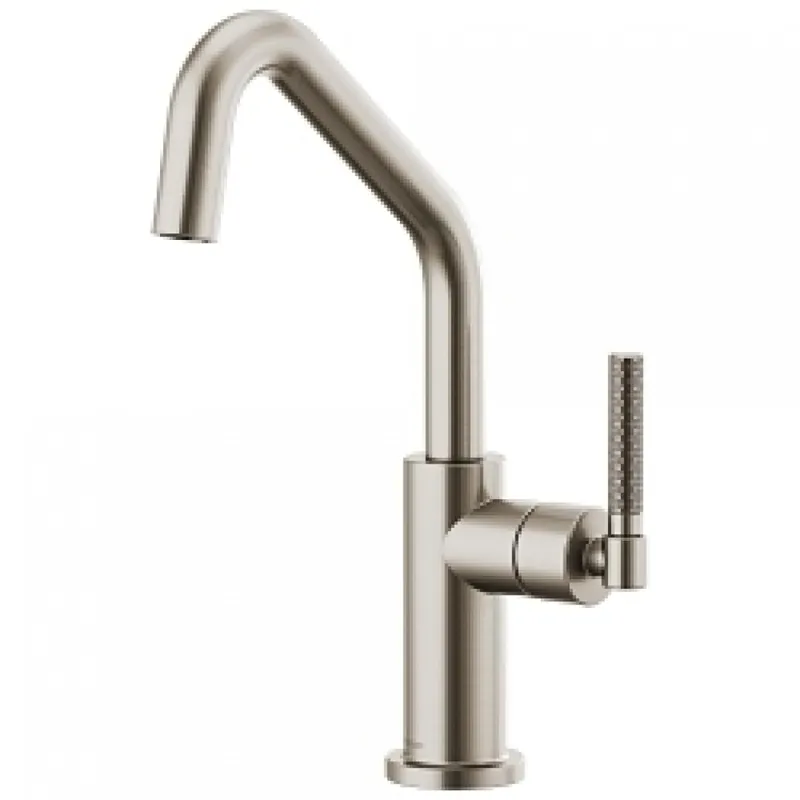 Delta Faucet 61063LF-SS Brizo Litze: Bar Faucet with Angled Spout and Knurled Handle Kit