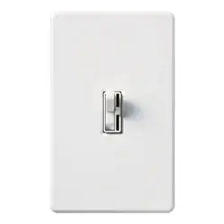 Lutron AYCL-153PH-WH-C 1-Pole 3-Way Dimmer Switch 120 VAC