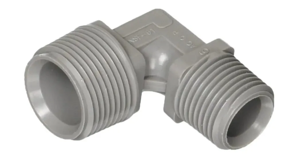 Zurn QE43T Elbow - Qicktite Unassembled - 1/2 x (3/8 or 1/4)