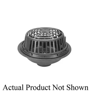 Zurn ZC100-4NH-W2 15 Dia Roof Drain W/ Ci Dome-2 Internal Water Dam