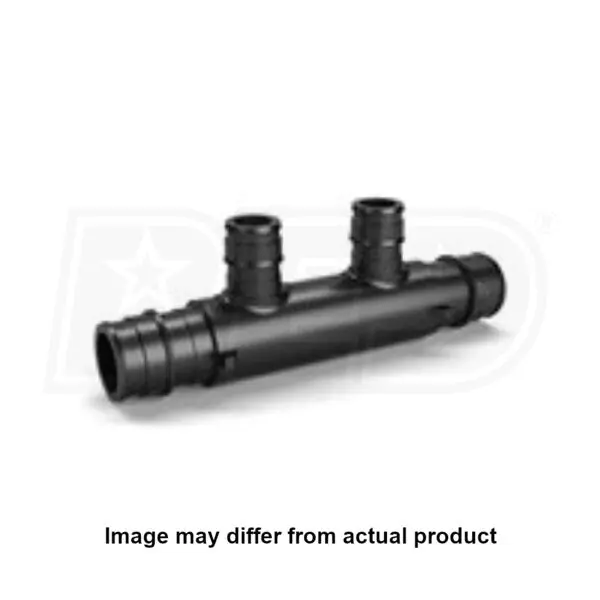 Zurn QEPMF553-6 F1960 Expansion CR MultiPort Tee - Flow-Thru EX PEX Mains 1 x 1, (6) 1/2