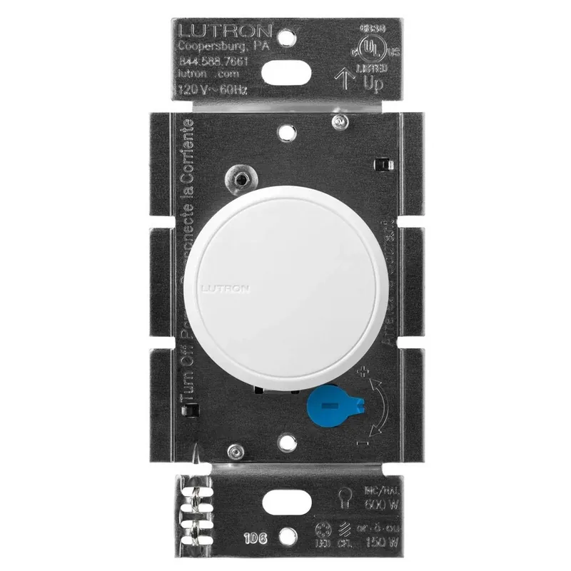Lutron RCL-153PNLH-WH Dalia LED+ Dimmer 120 V Replacement MPN