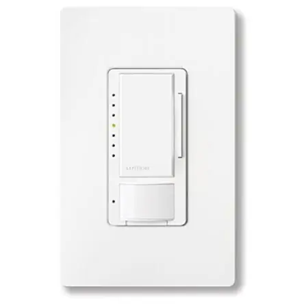 Lutron MRF2S-8SD101-WH 0-10V Wall Switch Box Hard Wired Dimming Vacancy Sensor
