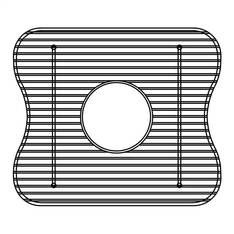 Elkay LKBG1416CR GRID 13X15' BTTM CHRM VINYL COVERED WIRE