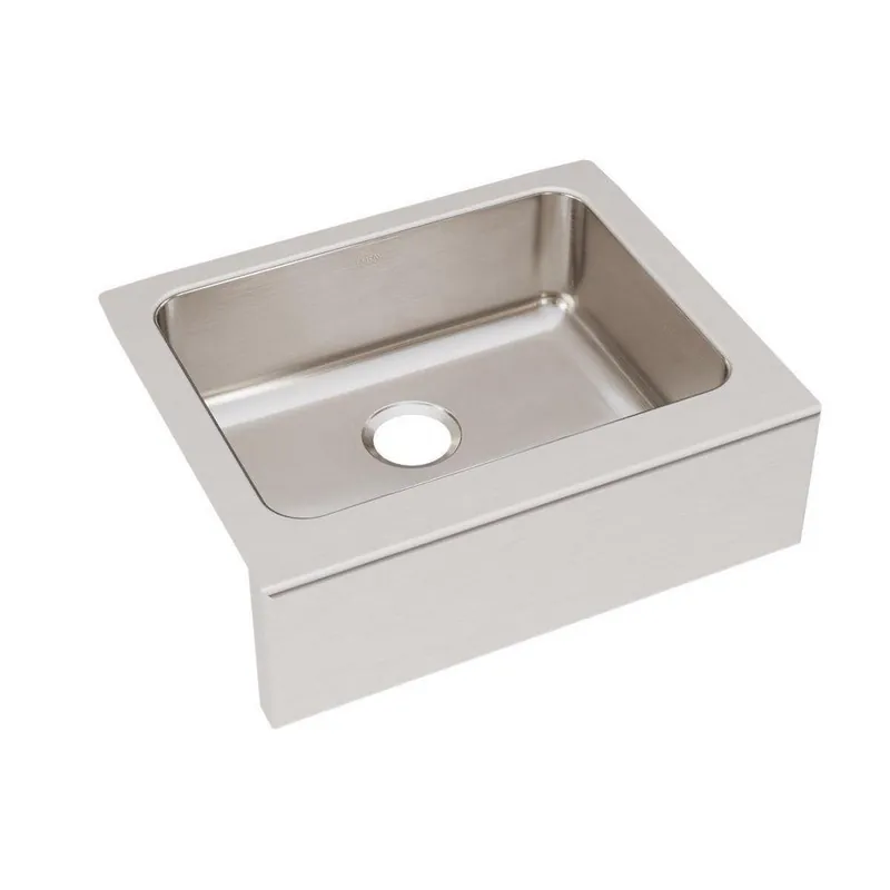 Elkay ELUHF2520 Lustertone Classic Stainless Steel 25 x 20-1/2 x 7-7/8 Single Bowl Farmhouse Sink