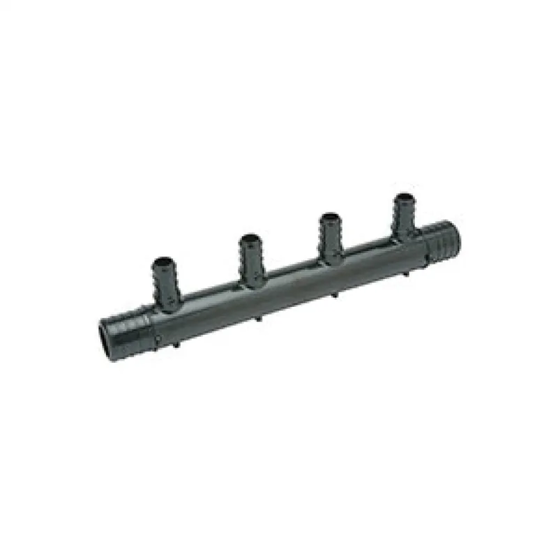 Zurn QPM553-4 Polymer Multi-port Tee - 1 PEX Crimp Inlet and Outlet w/ 4 1/2 PEX