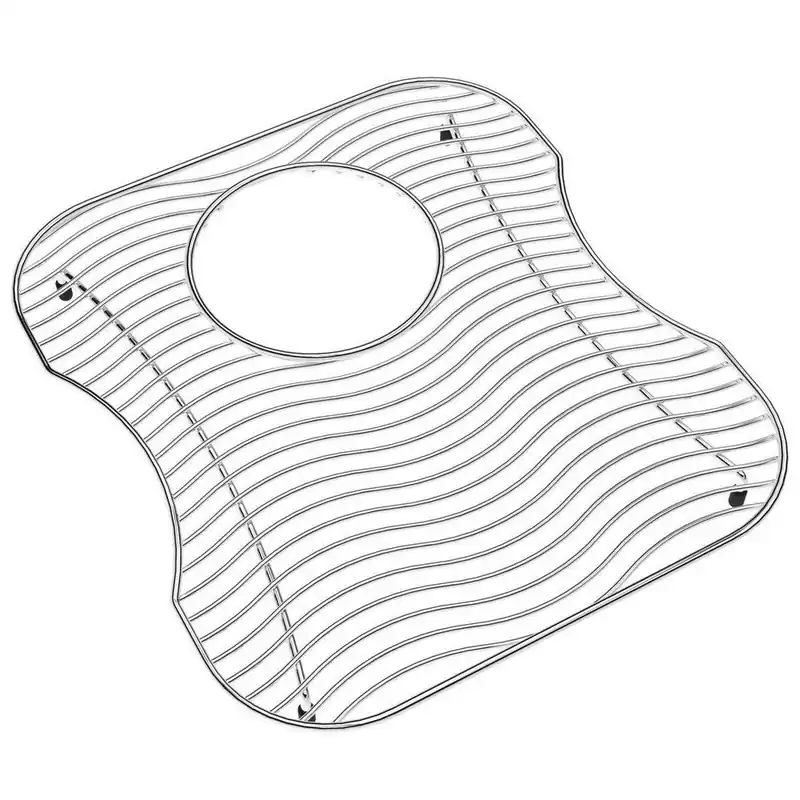 Elkay LKWOBG1415SS 13-1/2 x 12 in. Wavy Wire Bottom Grid Polished Stainless Steel