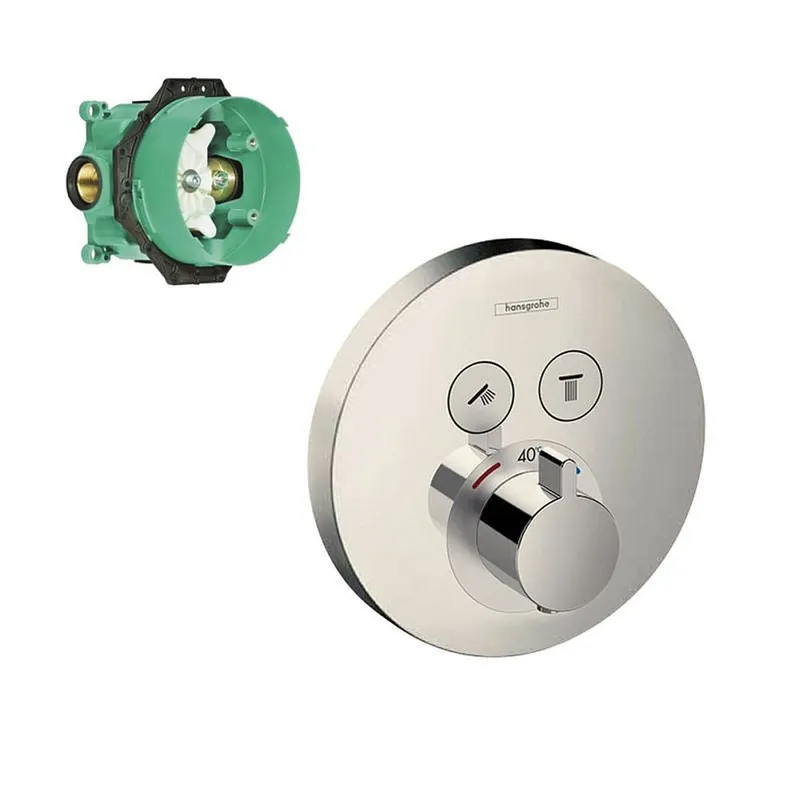 Hansgrohe K15743-01850BN-2 Trim Kit Rnd 2 Func Showerselect E