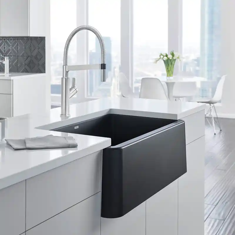 Blanco 401895-KIT Farmhouse Sink With Cut Board & Basket