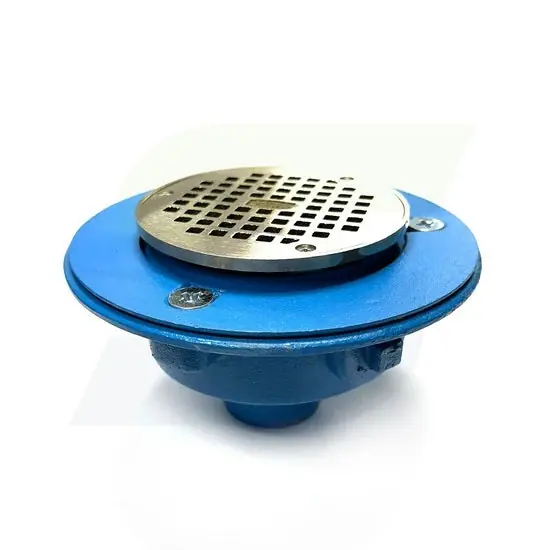 ZURN FD2290-NH3-CA 3 No-Hub Finished Area Adjustable Floor Drain with Grate