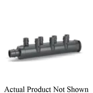 Zurn QEPMCD53-8 F1960 Expansion CR MultiPortTee-Mains 1EXPEX xclosed,(8)1/2EXPEX dblrowo